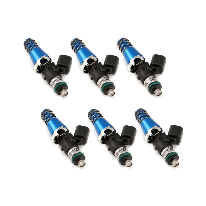 Injector Dynamics IDX1050.60.11.14.6 ID1050X Injectors 11mm (Blue) Top (Set Of 6)