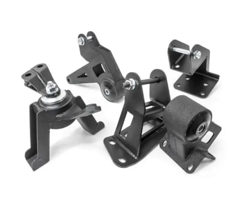 Innovative INM90551-75A 00-05 Toyota MR2 Spyder K-Series Black Steel Mounts 75A Bushings