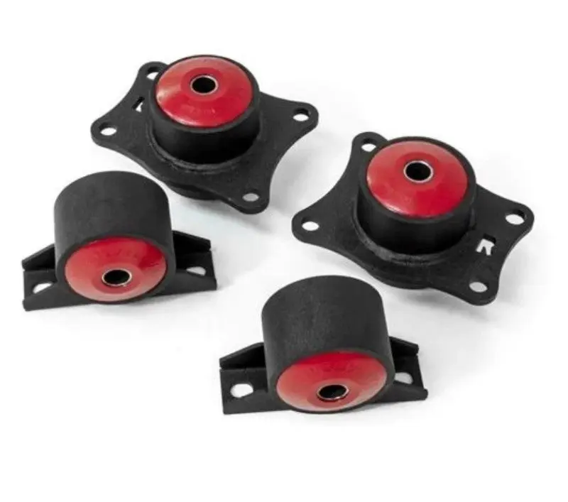 Innovative INM90755-85A 00-09 Honda S2000 F-Series Black Steel Mounts 85A Bushings (Rear Diff Mounts OEM Diff) №1