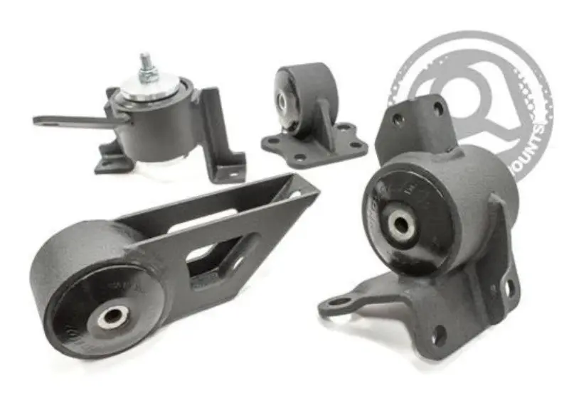 Innovative INM60950-75A 05-12 Lotus ELISE/EXIGE 2ZZ Black Steel Mounts 75A Bushings