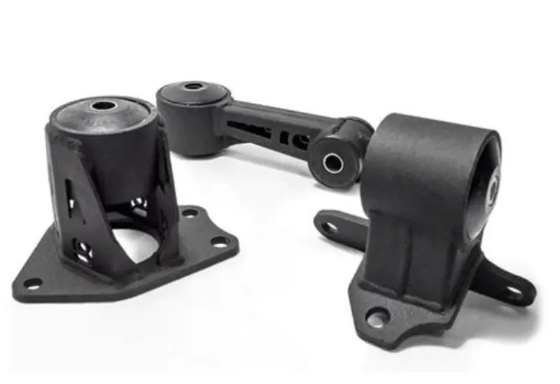 Innovative INM10950-75A 09-13 Honda FIT/JAZZ L-Series Black Steel Mounts 75A Bushings