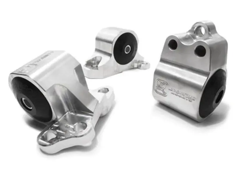 Innovative INMB10150-SOLID 92-95 Civic B/D Series Silver Aluminum Mounts Solid Bushings (3 Bolt) №1