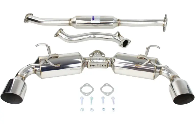 Invidia INVHS12SST6N21GS 12+ Subaru BRZ / Toyota 86 N2 60mm Single Layer Stainless Steel Tips Cat-Back Exhaust