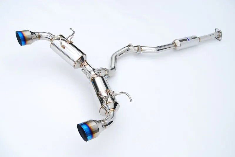 Invidia INVHS12SST6N21GT 12+ Subaru BRZ / Toyota 86 N2 60mm Single Layer Titanium Burnt Tips Cat-Back Exhaust