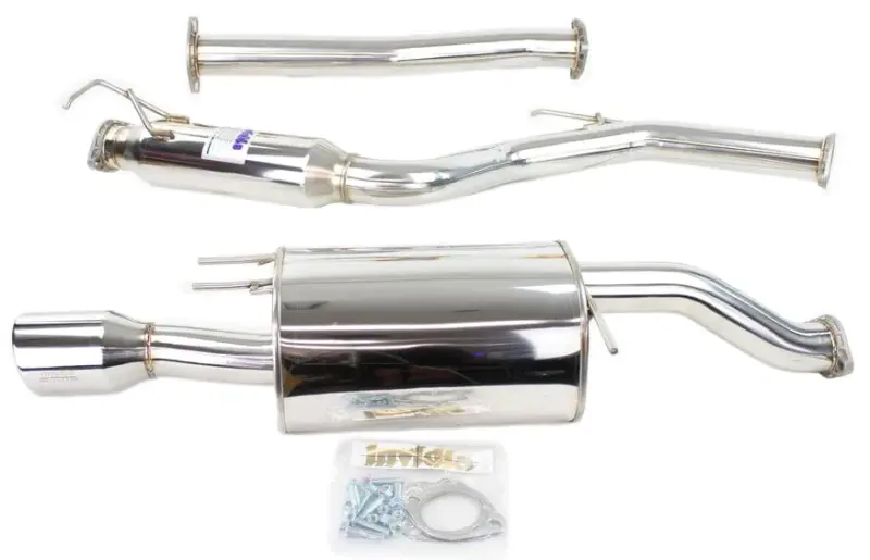 Invidia INVHS14HC2G3S 14-15 Honda Civic Si K24 Coupe Q300 Rolled Stainless Steel Tip Cat-Back Exhaust