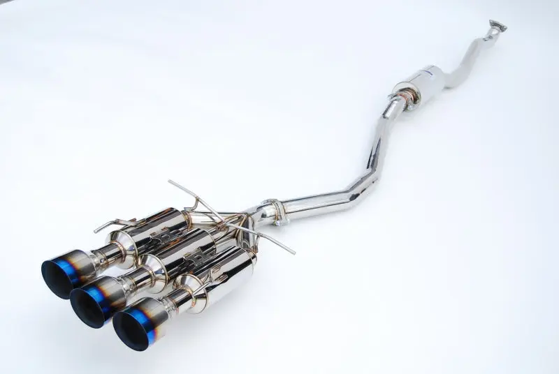 Invidia INVHS17CS27GM3ST 17+ Honda Civic SI Coupe Gemini Triple Titanium Tip Cat-Back Exhaust