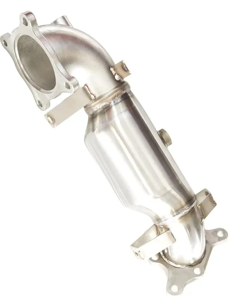 Invidia INVHS17CTRDPC 17+ Honda Civic Type-R FK8 76mm Downpipe W/ High Flow Cat