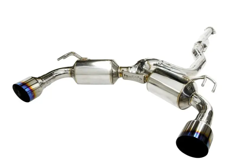 Invidia INVHS09MEXGD1ST 2009+ Mitsubishi Evo X Dual N1 Titanium Tip Cat-Back Exhaust