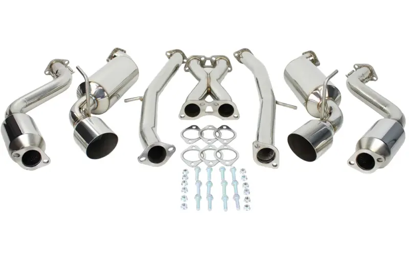 Invidia INVHS09N7ZGD1GS 2009+ Nissan 370Z Dual N1 GT SS Tip Cat-Back Exhaust №1