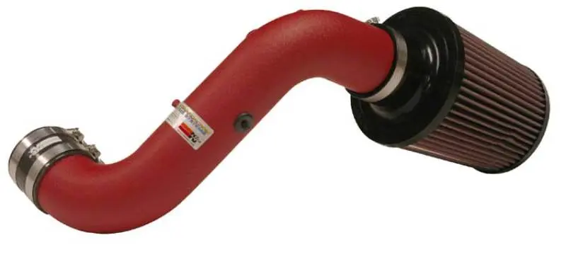 K&N KNN69-1009TWR 00-04 Honda Civic Si/Type R Wrinkle Red Typhoon Short Ram Intake №1