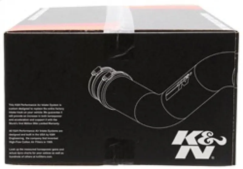 K&N KNN69-1009TWR 00-04 Honda Civic Si/Type R Wrinkle Red Typhoon Short Ram Intake №7