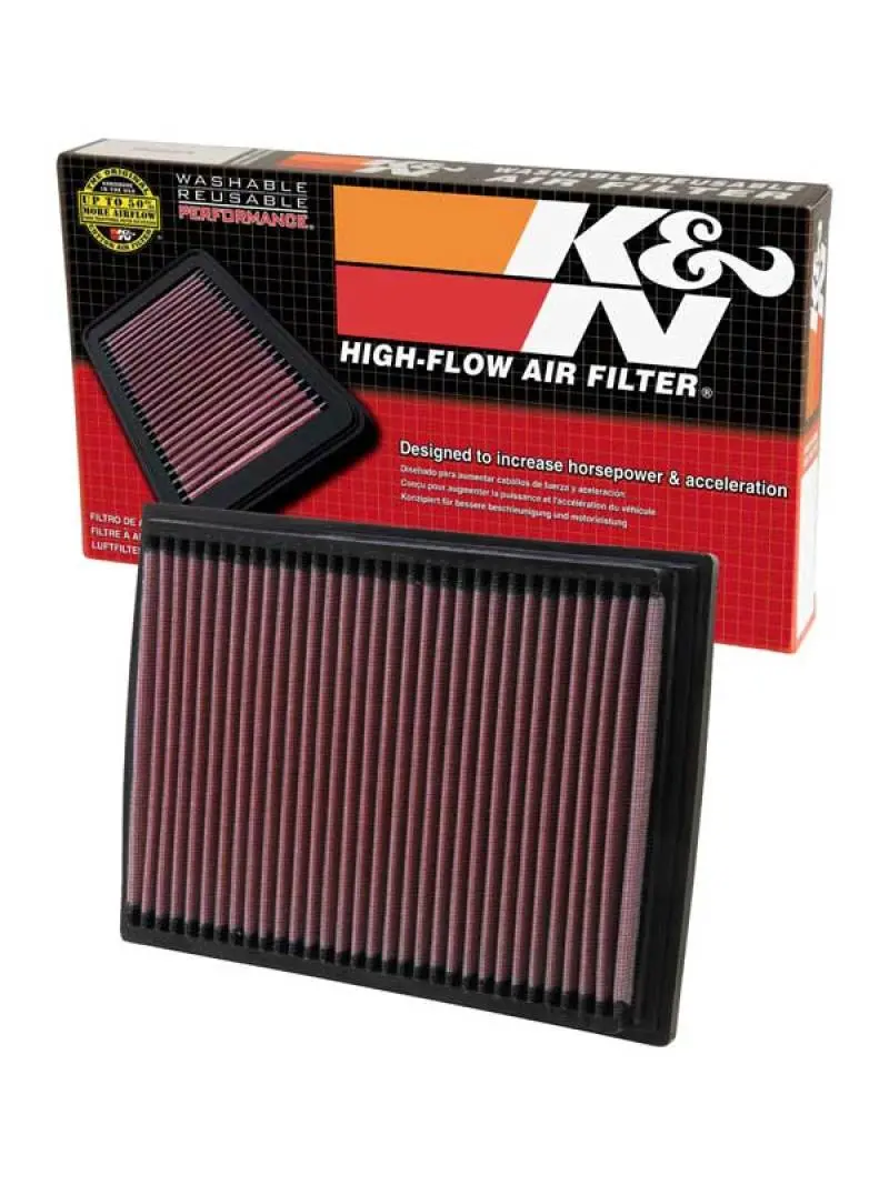 K&N KNN33-2201 00-09 Hyundai Coupe/Elantra/Tiburon/Tuscon / 05-10 Kia Drop In Air Filter №13