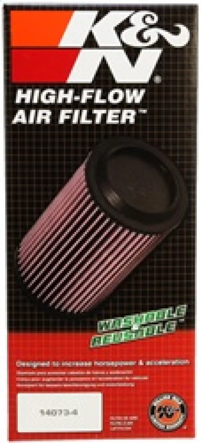 K&N KNNPL-5008 00-10 Polaris Ranger 425/500/700 Replacement Air Filter №6