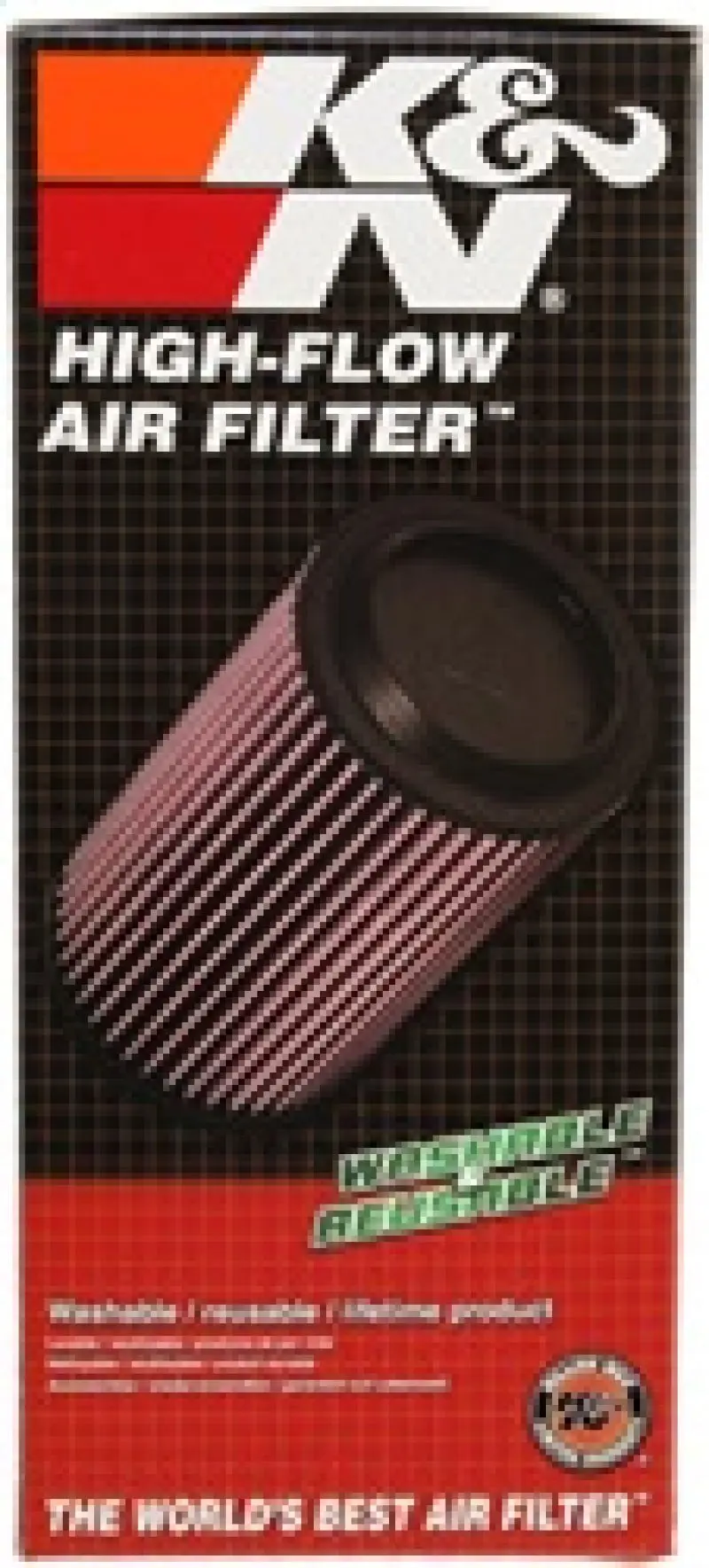 K&N KNNPL-5008 00-10 Polaris Ranger 425/500/700 Replacement Air Filter №7