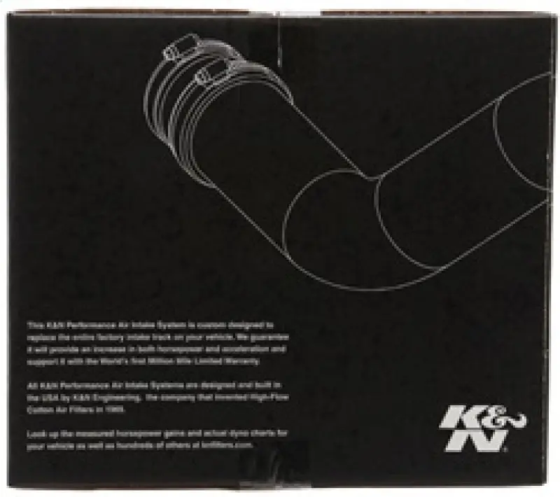 K&N KNN57-3030-1 01-04 Chevy/GMC PickUp HD V8-8.1L Performance Intake Kit №6