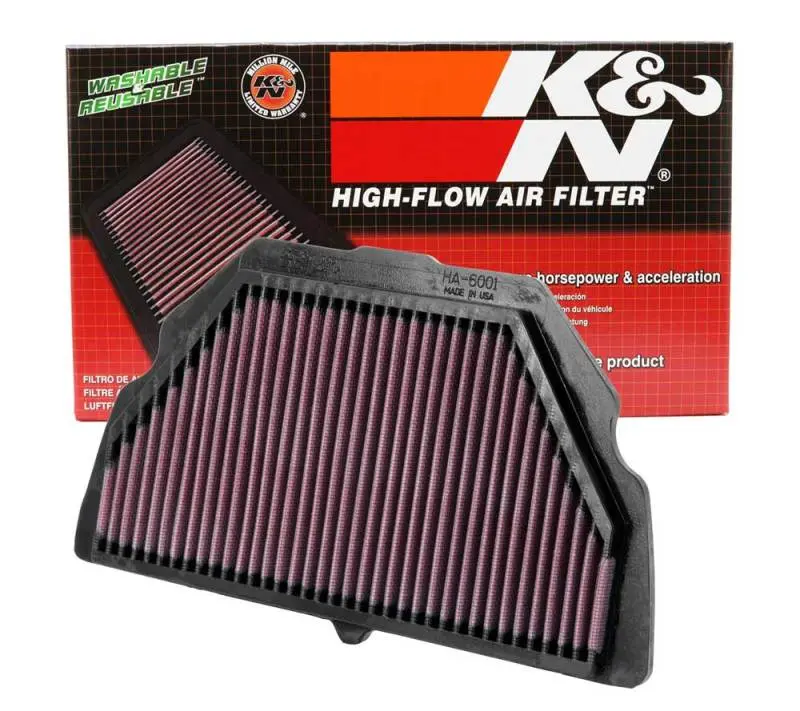 K&N KNNHA-6001 01-06 Honda CBR600F 600/CRB600F 4I Replacement Air Filter №2