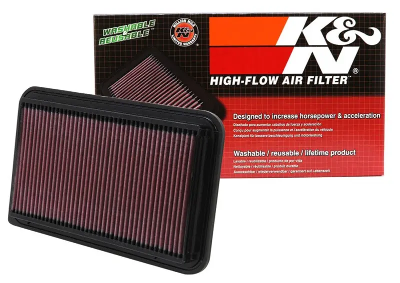 K&N KNN33-2260 01-06 Toyota Camry / 04-10 Sienna / 01-09 Highlander / 03-06 Lexus RX330 Drop In Air Filter №19