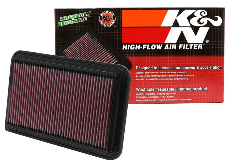 K&N KNN33-2260 01-06 Toyota Camry / 04-10 Sienna / 01-09 Highlander / 03-06 Lexus RX330 Drop In Air Filter №23