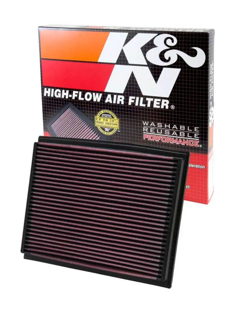 K&N KNN33-2209 01-09 Audi A4/RS4/S4 Drop In Air Filter №12