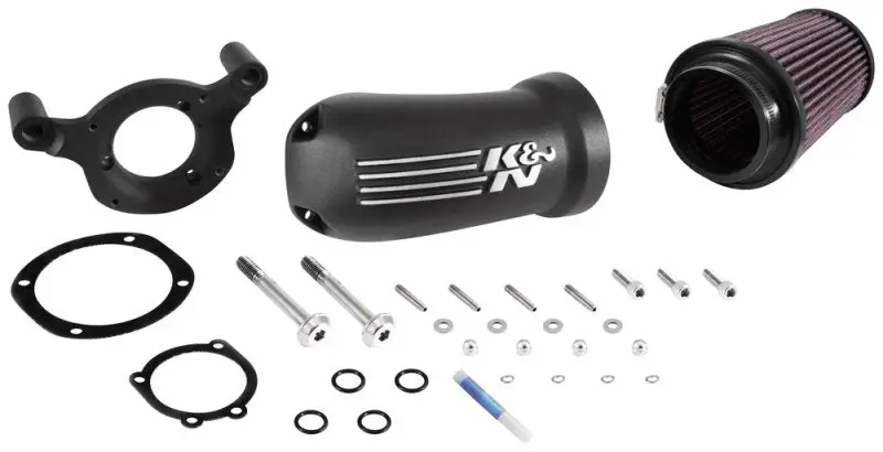 K&N KNN57-1137 01-17 Harley Davidson Softail / Dyna FI Performance Air Intake System