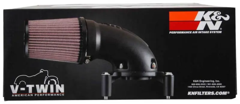 K&N KNN57-1137 01-17 Harley Davidson Softail / Dyna FI Performance Air Intake System №10