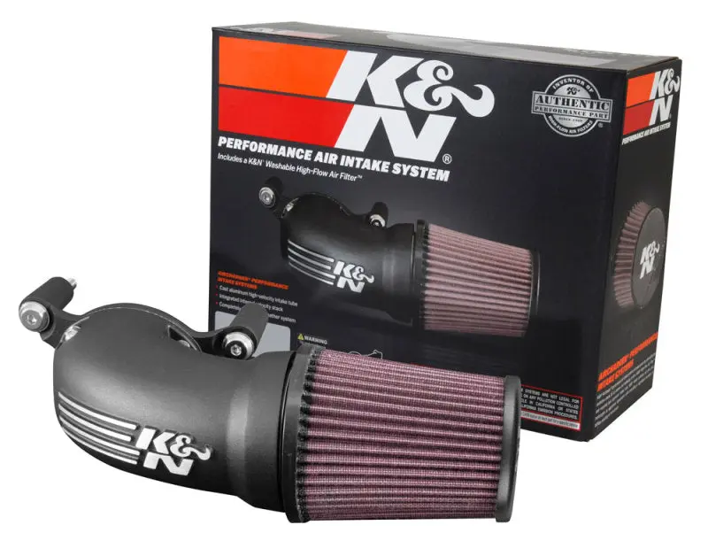 K&N KNN57-1137 01-17 Harley Davidson Softail / Dyna FI Performance Air Intake System №13