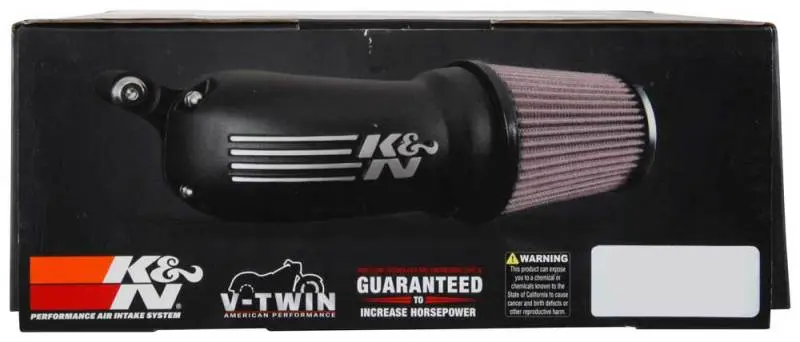 K&N KNN57-1137 01-17 Harley Davidson Softail / Dyna FI Performance Air Intake System №6