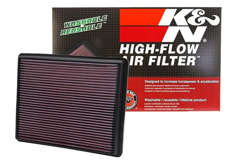 K&N KNN33-2129 02-04 Cadillac / 99-10 Chevy/GMC Pickup / 99-01 Jeep Drop In Air Filter №11