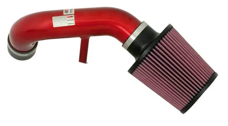 K&N KNN69-0015TR 02 Acura RSX Red Typhoon Short Ram Intake №1