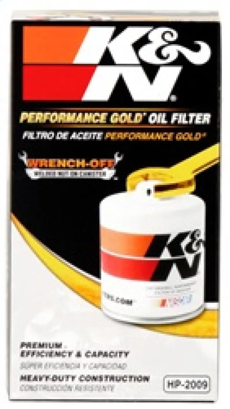 K&N KNNHP-2009 03-05 Neon SRT-4 / Lotus Elise Performance Gold Oil Filter №9