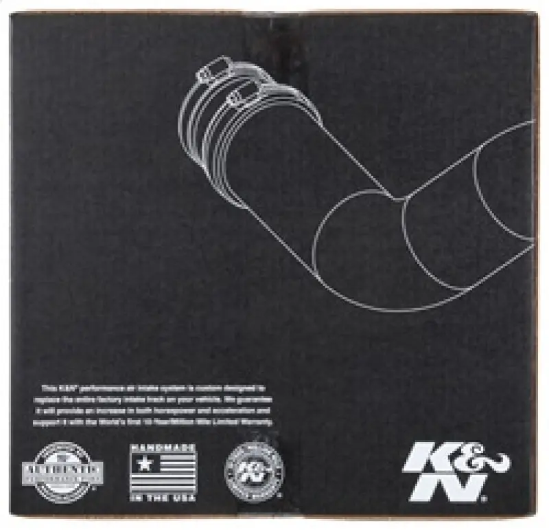 K&N KNN69-7070TP 03-06 350z Polished Typhoon Short Ram Intake №6