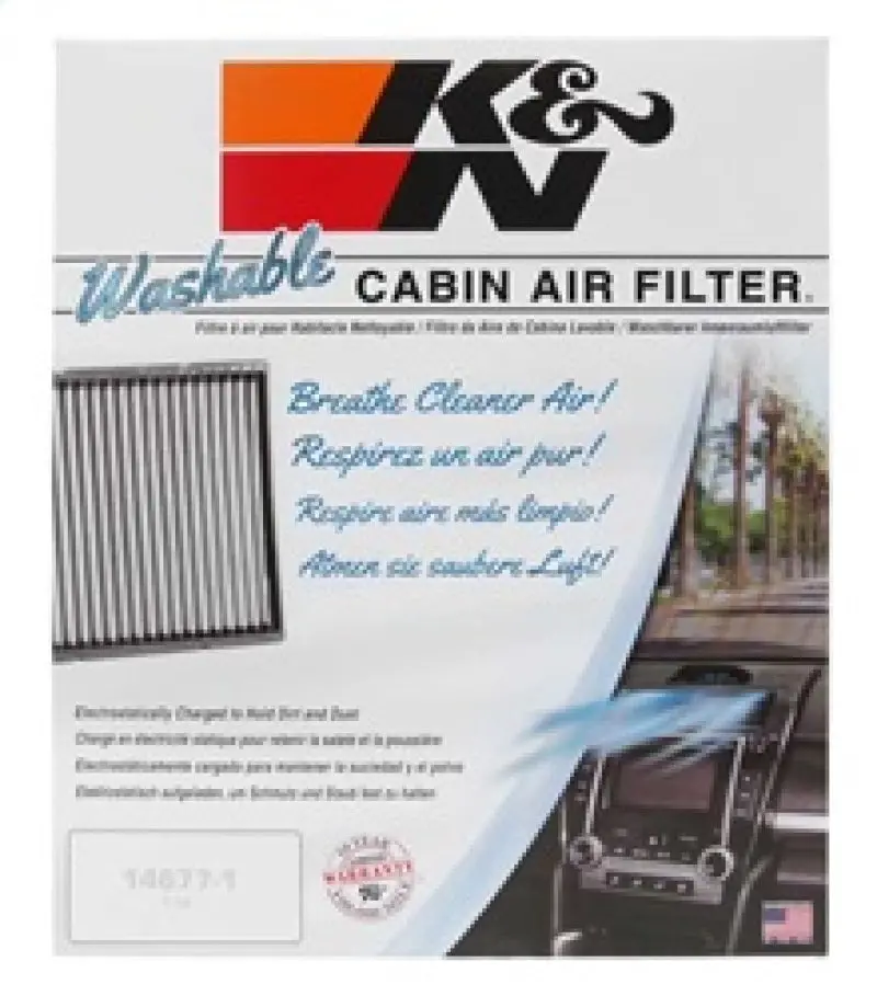 K&N KNNVF2043 04-14 Cadillac CTS 3.6L Cabin Air Filter №15