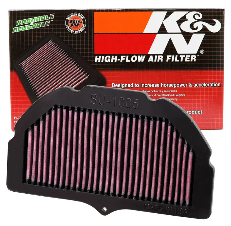 K&N KNNSU-1005 05-08 Suzuki GSXR 1000 Replacement Air Filter №1