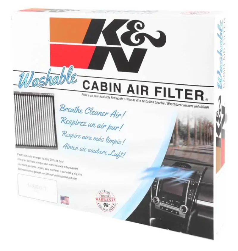 K&N KNNVF3013 05-14 VW Jetta 2.5L 2.0L / EOS Cabin Air Filter №17