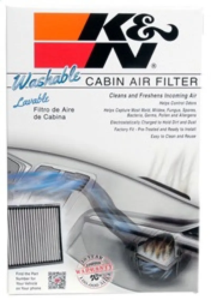 K&N KNNVF1001 05-15 Nissan Frontier, Mid-Size Pickups & SUVs Cabin Air Filter - 2 Per Box №19