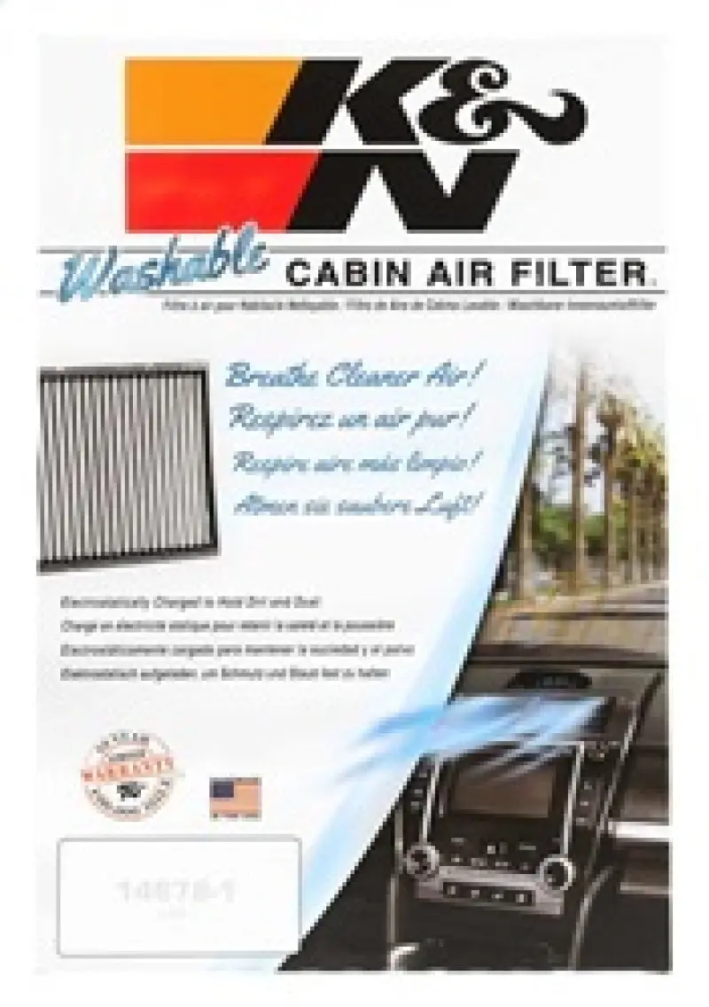 K&N KNNVF1001 05-15 Nissan Frontier, Mid-Size Pickups & SUVs Cabin Air Filter - 2 Per Box №7