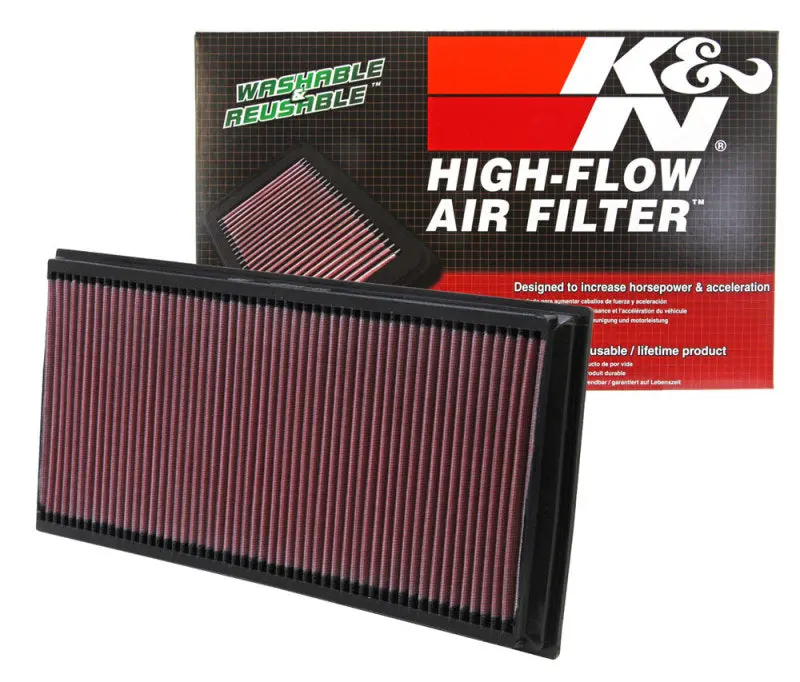 K&N KNN33-2857 06-09 L.R. Range Rover / 02-10 VW Touareg / 02-09 Porche Cayenne Drop In Air Filter №17