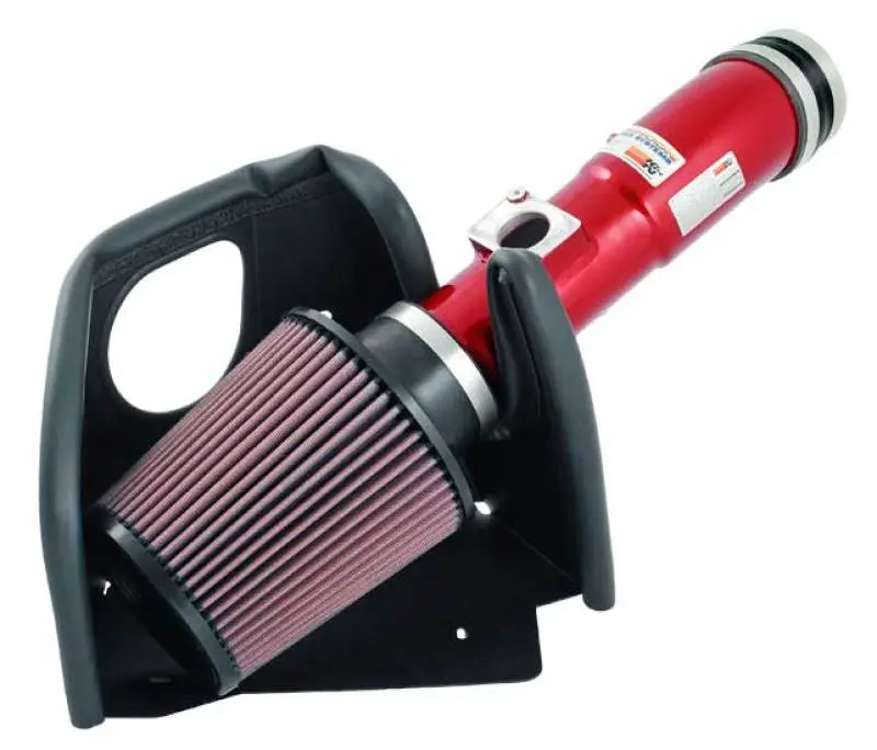 K&N KNN69-6502TR 06 Eclipse GT 3.8L V6 Red Typhoon Short Ram Intake