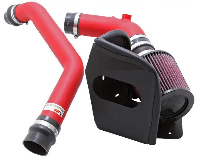 K&N KNN69-6546TWR 08-09 Mitsubishi Evo X Wrinkle Red Typhoon Short Ram Intake