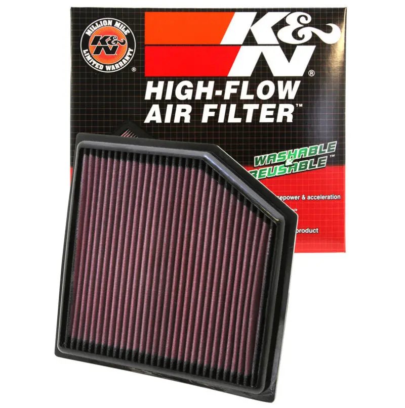 K&N KNN33-2452 08-11 Lexus GS460 4.6L-V8 Drop In Air Filter №10