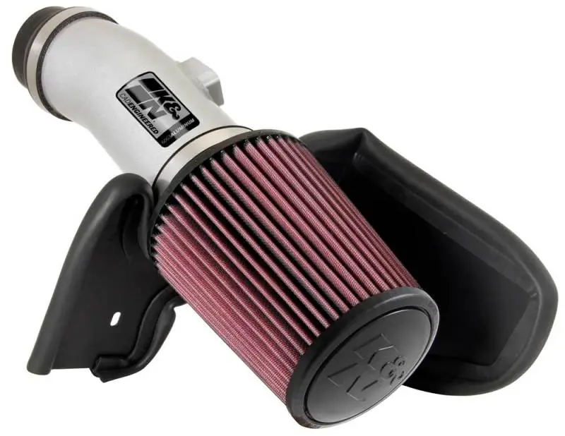 K&N KNN69-1210TS 08 Honda Accord 3.5L-V6 Silver Typhoon Short Ram Intake