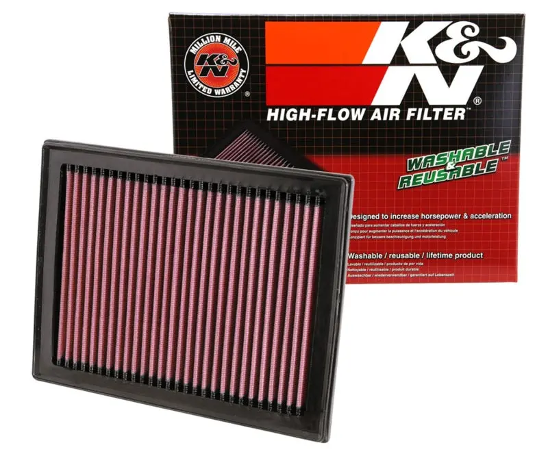 K&N KNN33-2409 08 Nissan Sentra 2.5L Drop In Air Filter №10