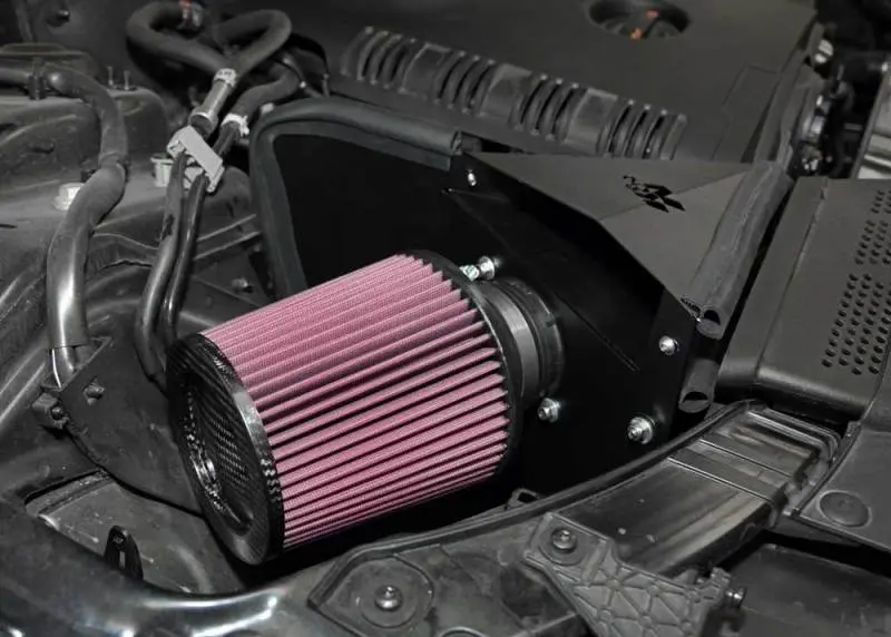 K&N KNN69-9505T 09-10 Audi A4 2.0L Typhoon Air Intake №5