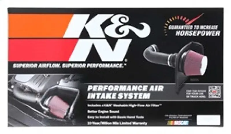 K&N KNN63-1561 09-10 Dodge Ram 1500 PickUp V8-5.7L Aircharger Performance Intake №17