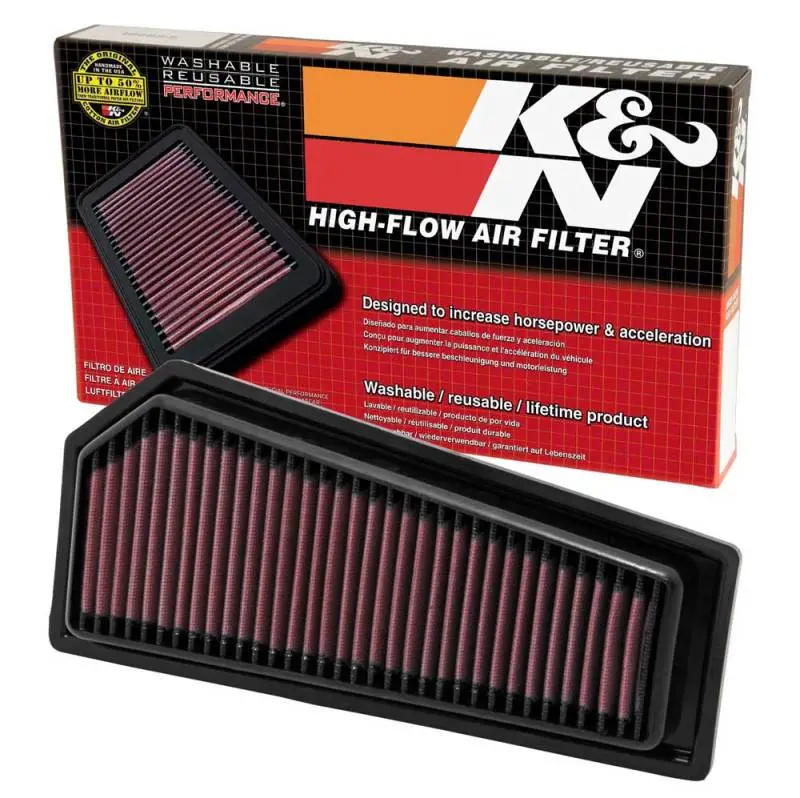 K&N KNN33-2965 09-10 Mercedes Benz E250CGI 1.8L-L4 Drop In Air Filter №12