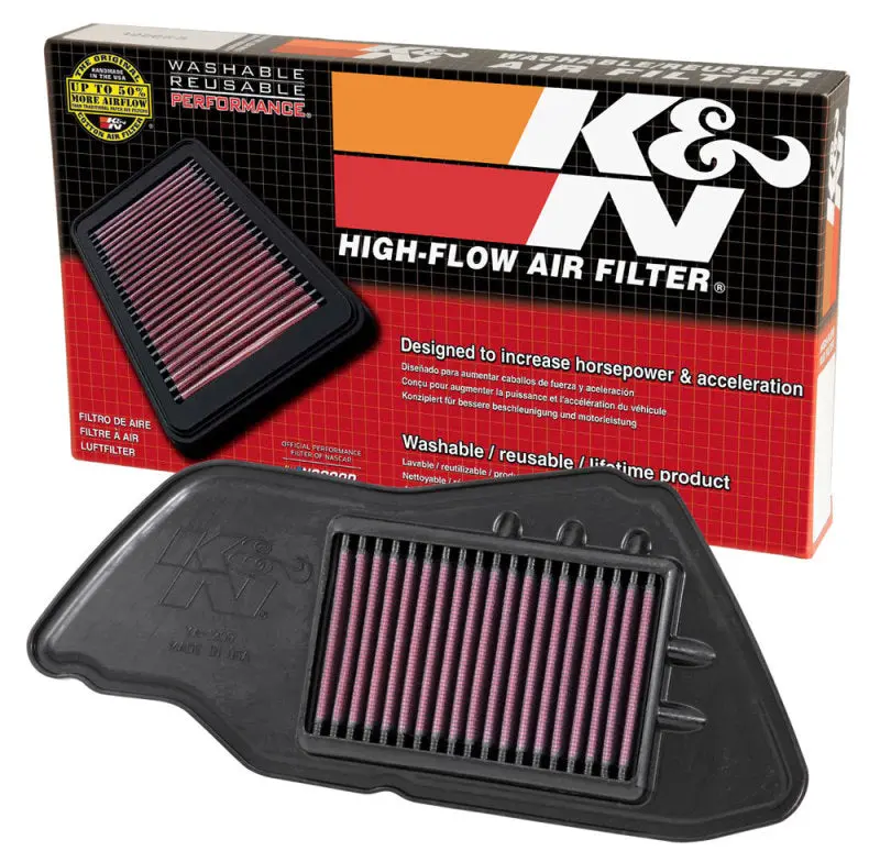 K&N KNNYA-1209 09-15 Yamaha YW125 Drop In Air Filter