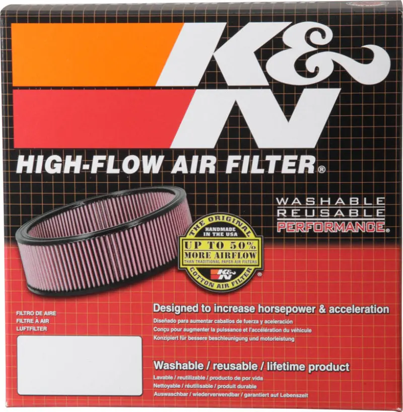 K&N KNN33-2413 09+ Nissan GTR Drop In Air Filter №10