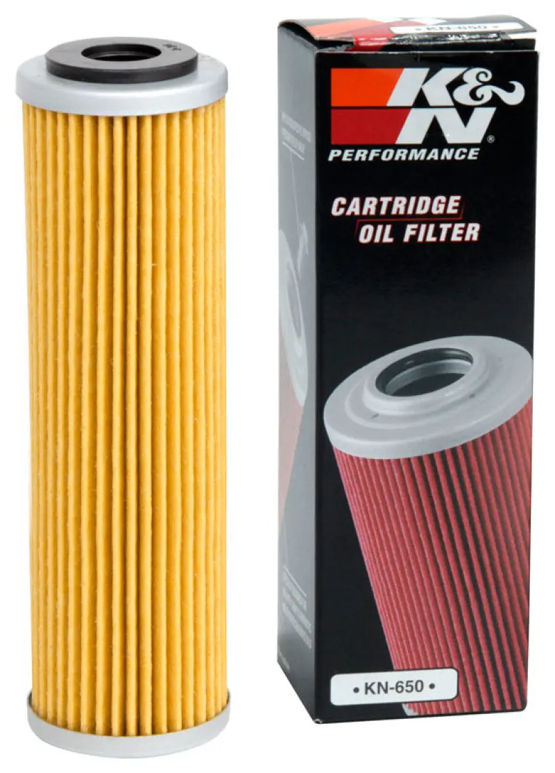 K&N KNNKN-650 1.625in OD X 5.05in H Oil Filter №12