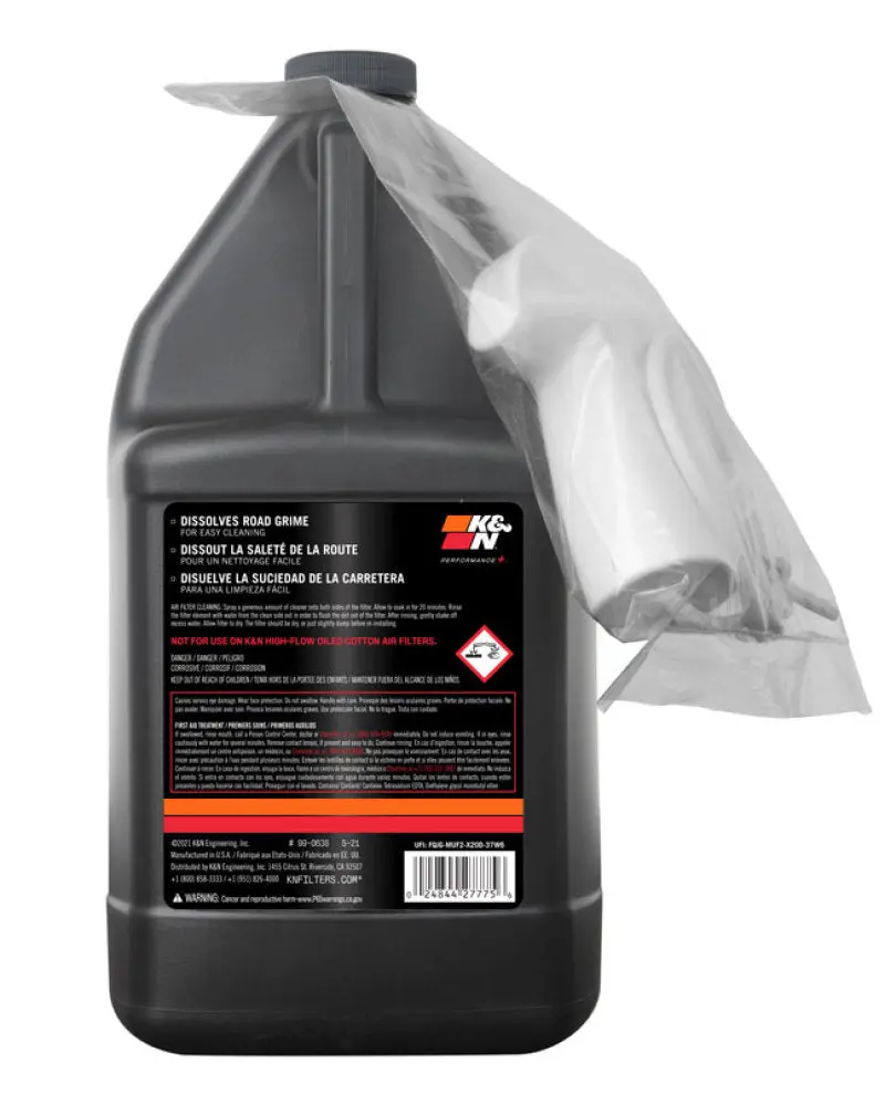 K&N KNN99-0638 1 Gallon Heavy Duty DryFlow Cleaner №3