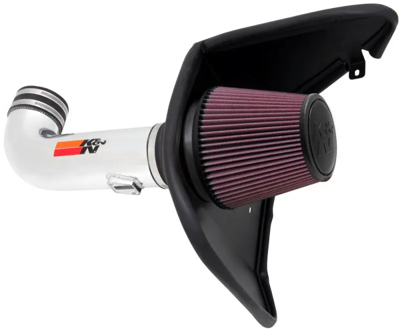 K&N KNN69-4519TP 10 Camaro 6.2L V8 Polished Typhoon Short Ram Intake №2